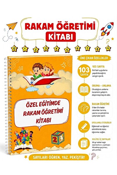 Serengeti RAKAM ÖĞRETİMİ KİTABI ( ÖZEL EĞİTİM/REHABİLİTASYON)