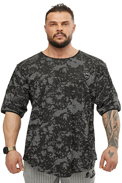 BGSM Tricou supradimensionat din bumbac tip Rag Top BGSM 3358