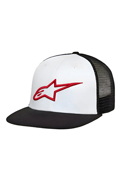 Alpinestars Corp Trucker Şapka Beyaz Siyah