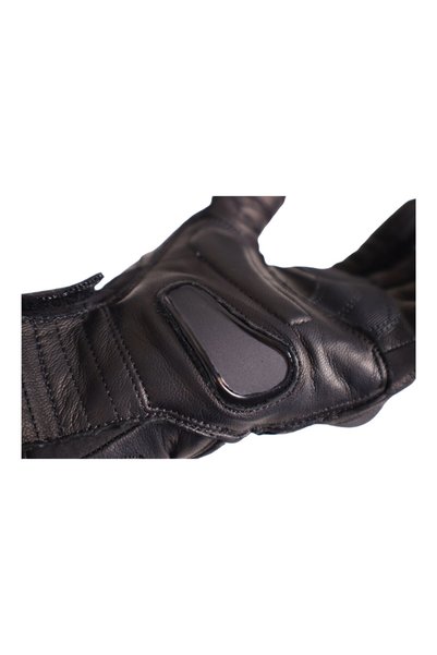 4Riders Milano Evo WP Korumalı Motosiklet Eldiveni Siyah