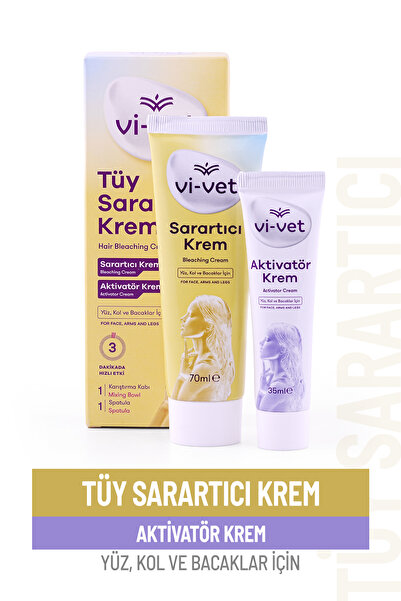 Genel Markalar VİVET TÜY SARARTICI KREM 70 ML + 35 ML