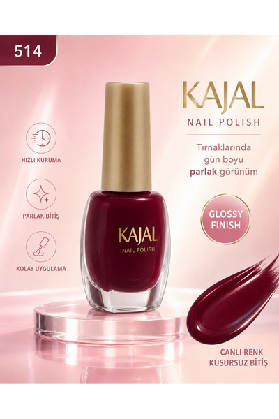 KAJAL Oje - Nail Polish - No: 514