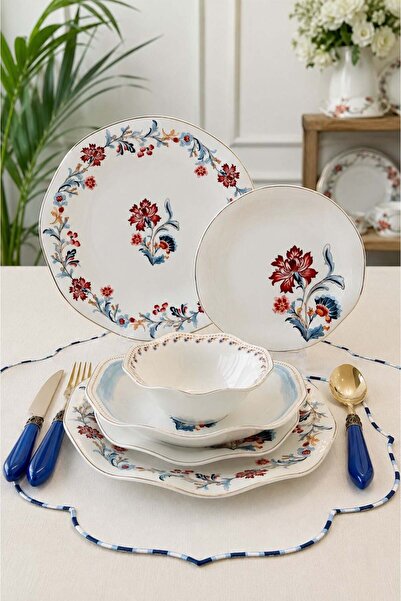 Mikasa Moor Palace Breeze 24 Parça Yemek Takımı