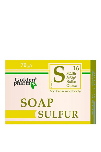 Golden Farm جولدن فارما صابون الكبريت 70 جم