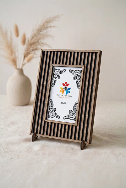 HANEM 10x15 Dekoratif Fotoğraf Çerçevesi & Ahşap Mdf
