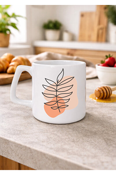 Eylül Design Boho Design Printed Mug Luxury Coffee Mug 250 ml