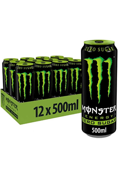 MONSTER Bautura energizanta Energy Zero Zahar bax 0.5L x 12 doze