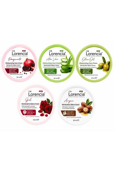 Biolorencia Professional MİNİ NEMLENDİRİCİ KREM KARIŞIK ( 20 ML ) 7 ADET