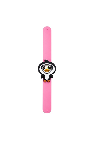 Stands Out Ceas pentru copii Wacky Watch Pinguin
