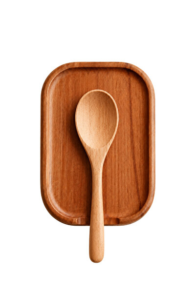 Vecta Spoony Natural Beech Wood Spoon Rest - Spoon Resting Plate, Countertop ...