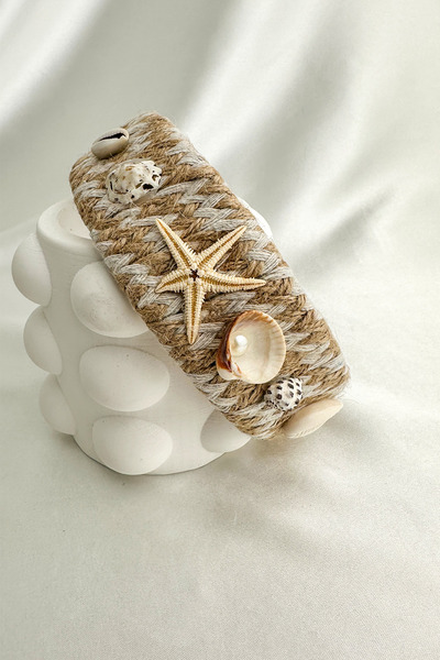 Modex Sea Shell Wicker Crown