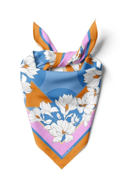 Modabutik Violla F103 MODERN ABSTRACT TASARIMLI BANDANA