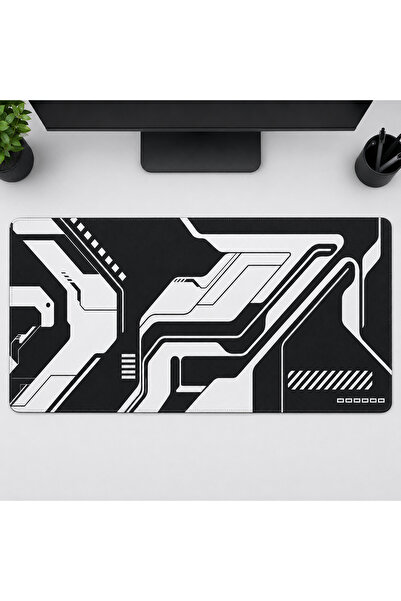 Mcstorey XXL Oyuncu Mouse Pad 90x40 cm 3mm Dikişli Kaymaz Taban Büyük Gaming ...