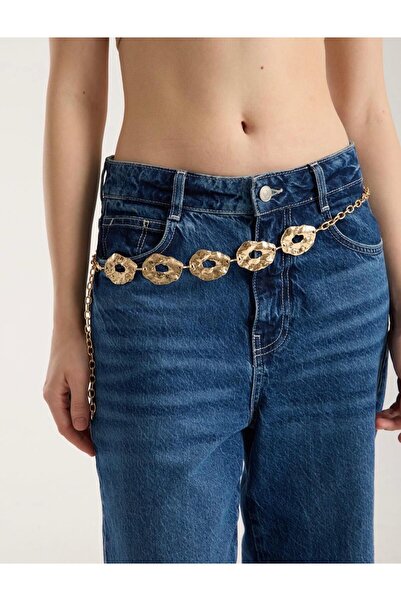 Mynoa Women's Belt with Italian Accessories. Chain Belt, Waist Belt, Pantalon...