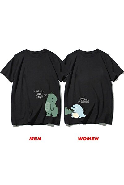 Tarzsokak 2 Adet Tir Harajuku Style Çift Sevgili Kombinleri Couple Clothing Y...