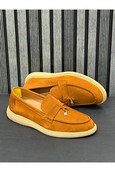 Greyybull Shoes Ανδρικά καθημερινά παπούτσια από δέρμα σουέντ σε ταμπά απόχρωση