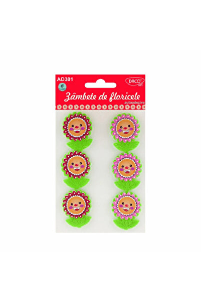 daço Accesorii craft - Zambete de floricele AD301