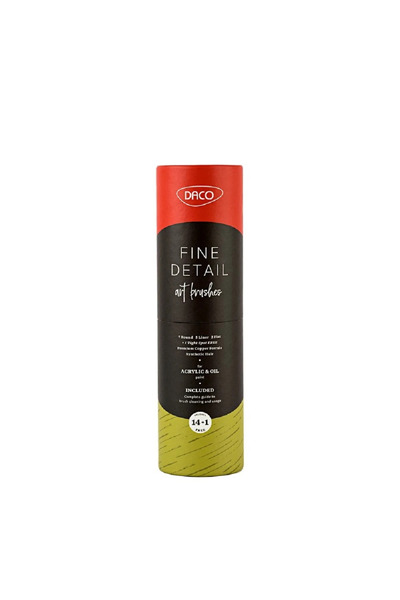 daço Pensule Set 14 plus 1 pentru miniatura si detaliu