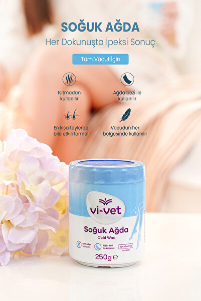 Vi-vet Soğuk Ağda 250 ml Mavi