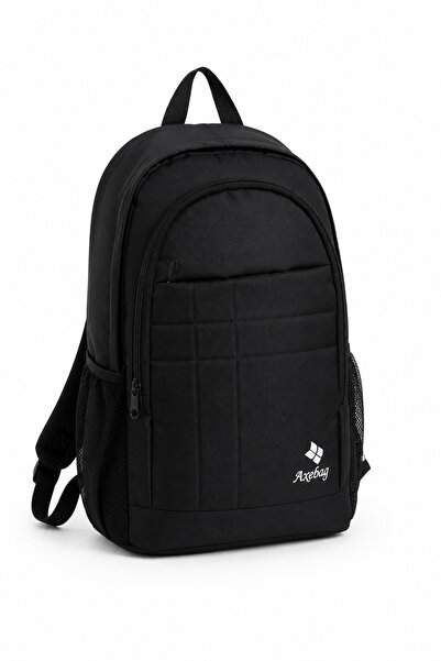 Axebag Rucsac școlar unisex pentru bărbați și femei cu buzunare laterale