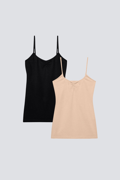 Brix Set de 2 tricouri de damă cu model