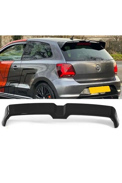 autogp Vw polo 6r 6c bagaj üstü spoiler oettinger pianoblack boyalı 2009 / 2019