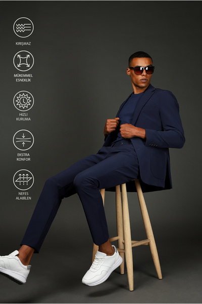 Kiğılı Costum clasic Techno-Line Super Slim Fit Extra Dar Kesim