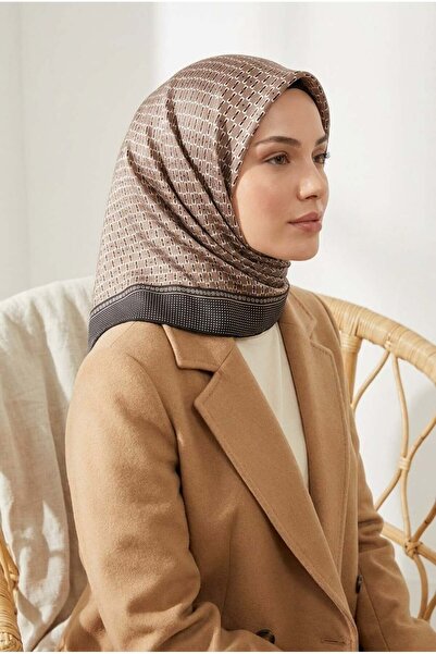 Armine Mink Black Sport Twill Scarf - 8556-101