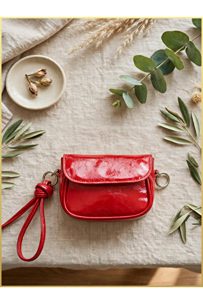 birizmoda Lovely Women's Mini Adjustable Strap Shoulder Bag - Red