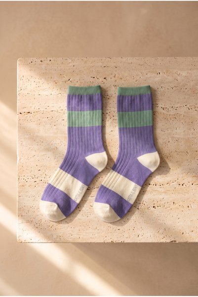 BONY SOCKS Pachet de 3 șosete brodate pentru femei