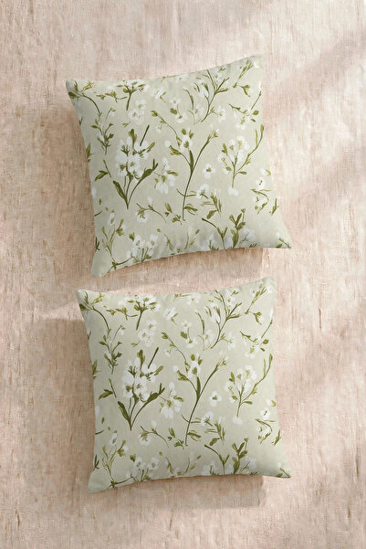 2 Pcs Double Sided Patterned Pillow Cushion Covers