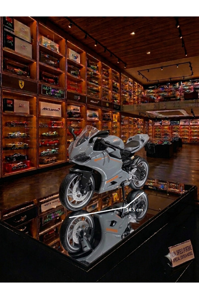 OYUNCAKSAHİLİ Motor Kawasaki Ninja ZX10R Tarz Motorsiklet Metal ışıklı Sesli ...