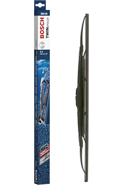 Bosch TWIN RUZGARLIKLI TEKLI SİLECEKLER 550 MM NISSAN