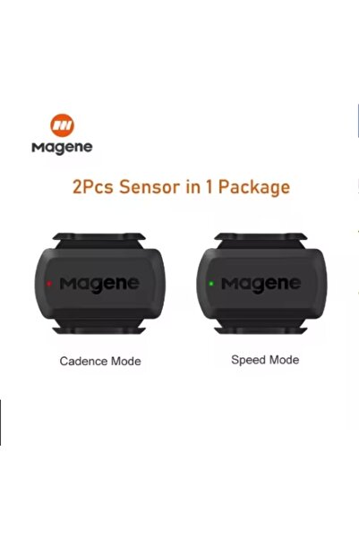 Magene 2Pcs S3 Sensor S3+ Speed Cadence Sensor ANT+ Bluetooth-Compatible Spee...