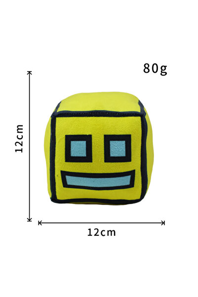 Choice3 2 !! لعبة مكعبات Geometry Dash وبري ، وسادة صغيرة محشوة، دمية قطيفة، ...
