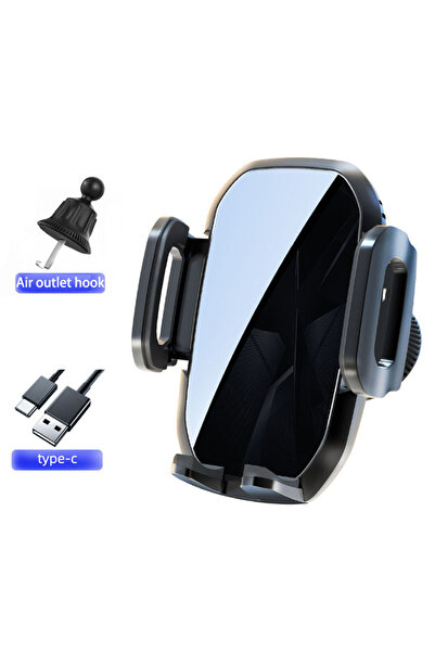 Choice black 2025 15W Car Wireless Charger Gravity Air Vent Car Phone Mount C...
