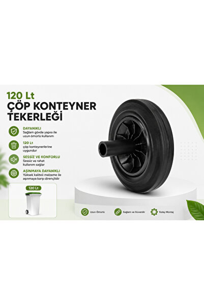 canh Çöp Konteyner Tekeri Pimli 1 Adet