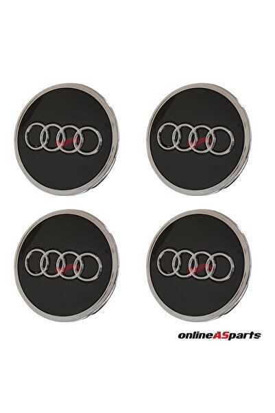 Asparts Audi A4-A5-A6-Q7 2016/2022 Jant Göbek Arması (Oem Kalite) 8W0601170A ...