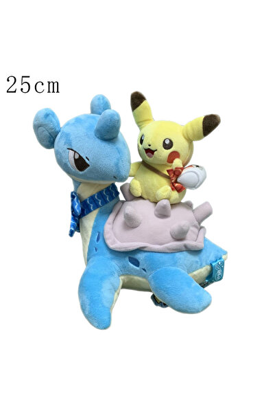 Choice Lapras 25cm Sleeping Pikachu Peluche Riding Gyarados Lapras Latios Lat...
