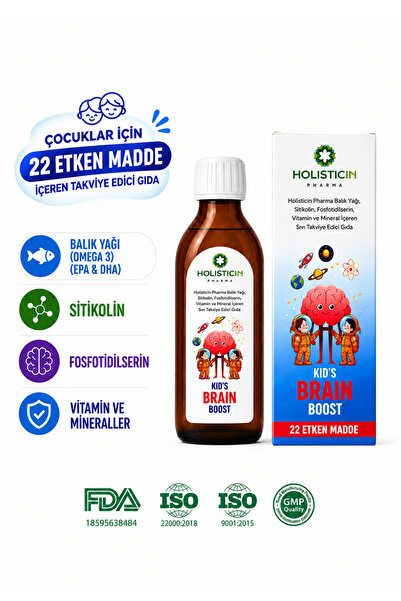 Holisticin Pharma Holisticin Balık Yağı, Sitikolin, Fosfotidilserin, Vitamin ...
