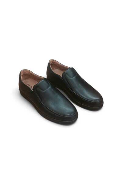 oktay kundura B101Kau Genuine Leather Rubber Comfort 4 Season Daily Dad Shoes