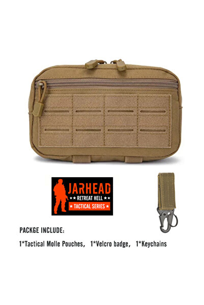 Choice TAN-SET Tactical Molle EDC Pouch Outdoor First Aid Kit Pouch Waist Pac...