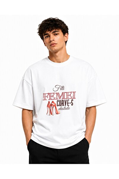 Inscriptie Unisex Βαμβακερό T-shirt Υψηλής Ποιότητας Casual  "Γυναικείο "
