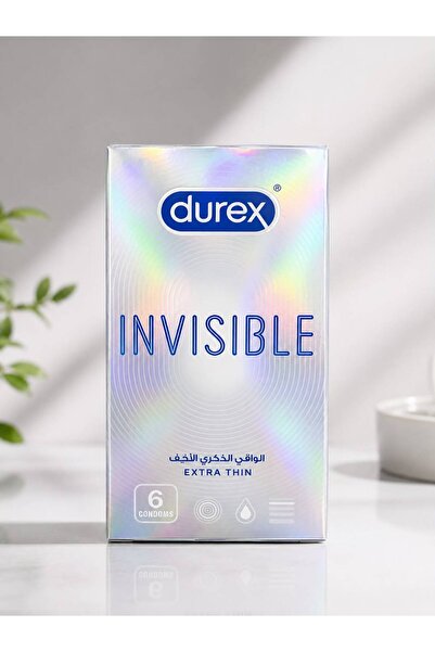 Durex Durex Invisible Extra Thin Condoms - 6 Pieces