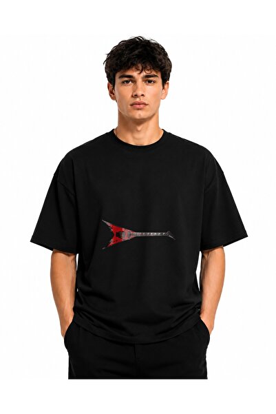 Inscriptie Ουνισέξ Βαμβακερό T-Shirt Υψηλής Ποιότητας "Jackson King v black "