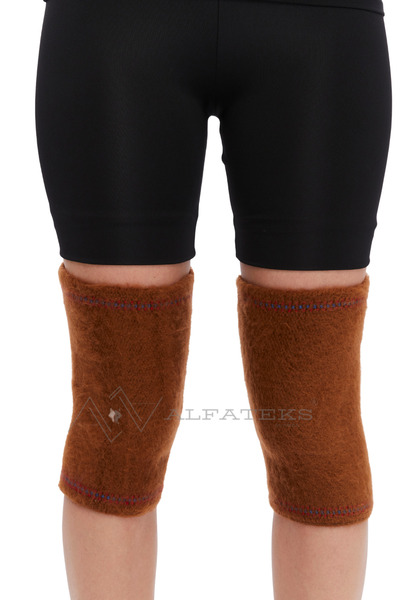 ALFATEKS Knitted Knee Warmers - Wool Knee Warmers - Keep the Legs Warm - Heating Knee Warmers Shipped in Pairs