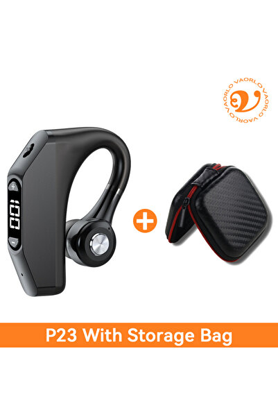 choice2 P23 Black With Bag Bluetooth Business Earphones Talk/Music Time 20/30...