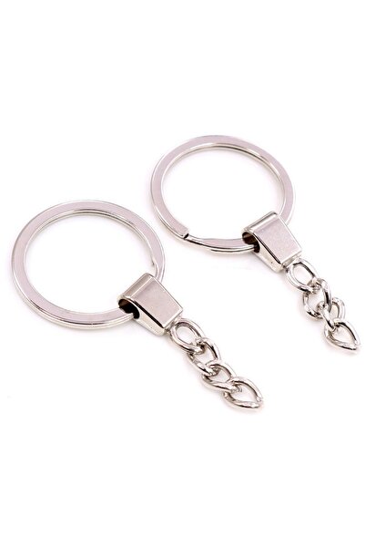 Choice Rhodium 10pcs/lot Key Ring ( Ring Size: 30mm ) Key Chain Rhodium Bronz...