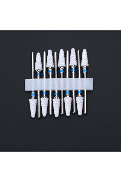 choice2 TC13-10PCS 10 قطع من رؤوس حفر الأظافر الخزفية مقاس 3/32، احترافية ومت...
