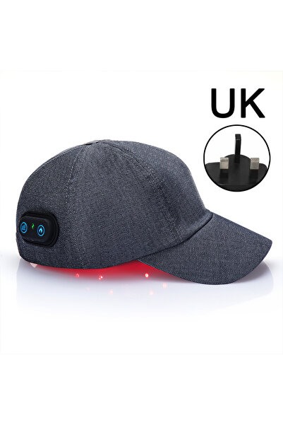 Choice7 غطاء نمو الشعر الجديد من Grey-UK مزود بمصابيح LED بالأشعة تحت الحمراء...